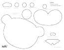 Octonauts Characters Paper Craft Template - White