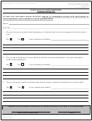 Form Dhcs 5105 - California Staff Health Questionnaire - Health And Human Services Agency
