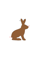 Brown Bunny Template