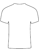 T-shirt Pattern Template
