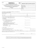 Form Di-2001 - Individual Declaration Of Estimated Mantua Income Tax - 2001