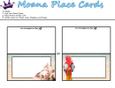 Moana Place Cards Template