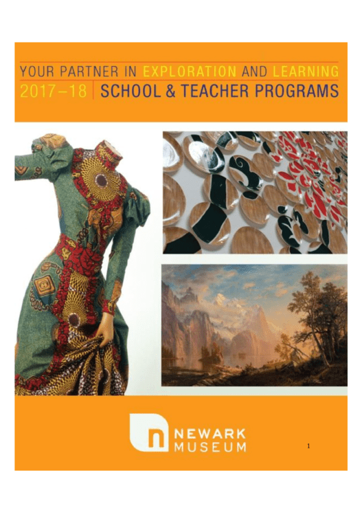 School And Teacher Programs 2017-2018 Printable pdf