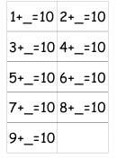 Counting Math Worksheet
