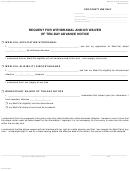 Form Mc 215 - Request For Withdrawal And/or Waiver Of Ten-day Advance Notice