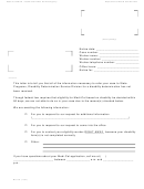 Form Mc 179 - Information Letter