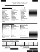 Fillable Patient Health History Questionnaire Template Printable pdf