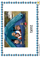 Camping Photo Poster Template
