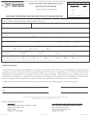 Form Mv-463 - Application For Dealer Plate Issuance Program