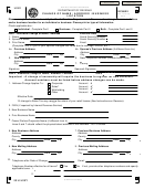 Form Sc8822 - Change Of Name / Address / Business Location