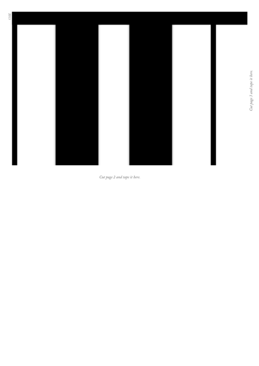 Large Keyboard Template Printable pdf