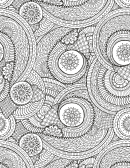 Abstract Pattern Coloring Sheet