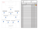 High School Soccer Lineup Sheet