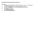 Form 32 - Stipulation Discontinuing Action