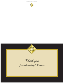 Fillable Full Size Thank You Note Card Template Printable pdf