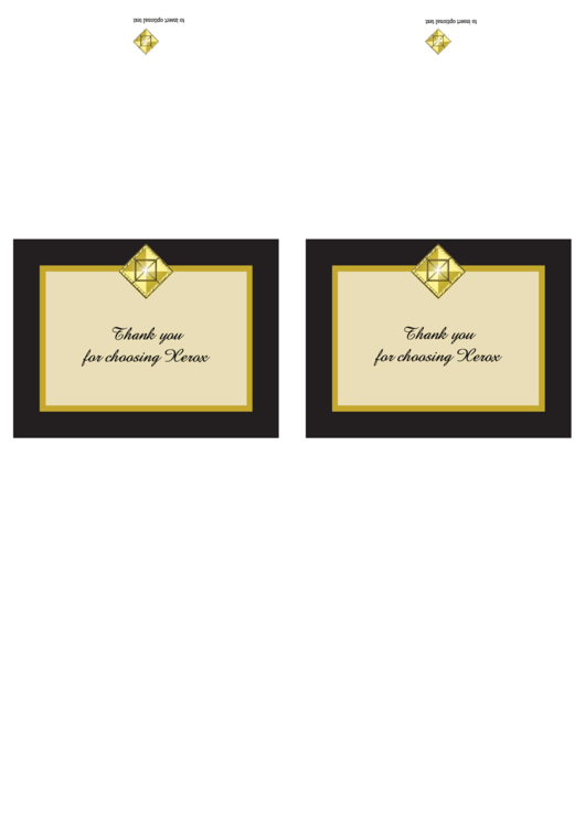 Fillable Thank You Note Card Template Printable pdf