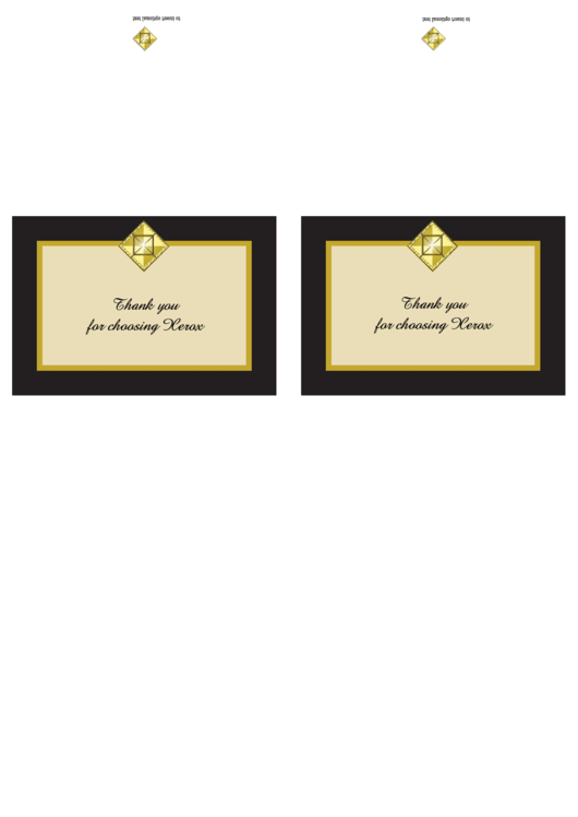 Fillable First Class Thank You Note Card Template Printable pdf