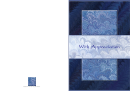 Blue Full Size With Appreciation Note Card Template