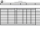 Schedule 501a - Terminal Operator's Schedule Of Receipts