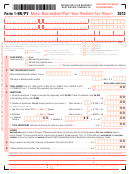 Form 1-nr/py - Mass. Nonresident/part-year Resident Tax Return - 2012