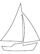 Sailboat Pattern Template