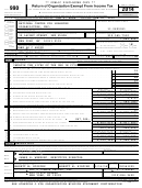 Form 990 - Return Of Organization Exempt From Income Tax - 2014