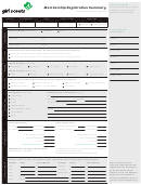 Membership Registration Summary Fillable - Girl Scouts - 2018