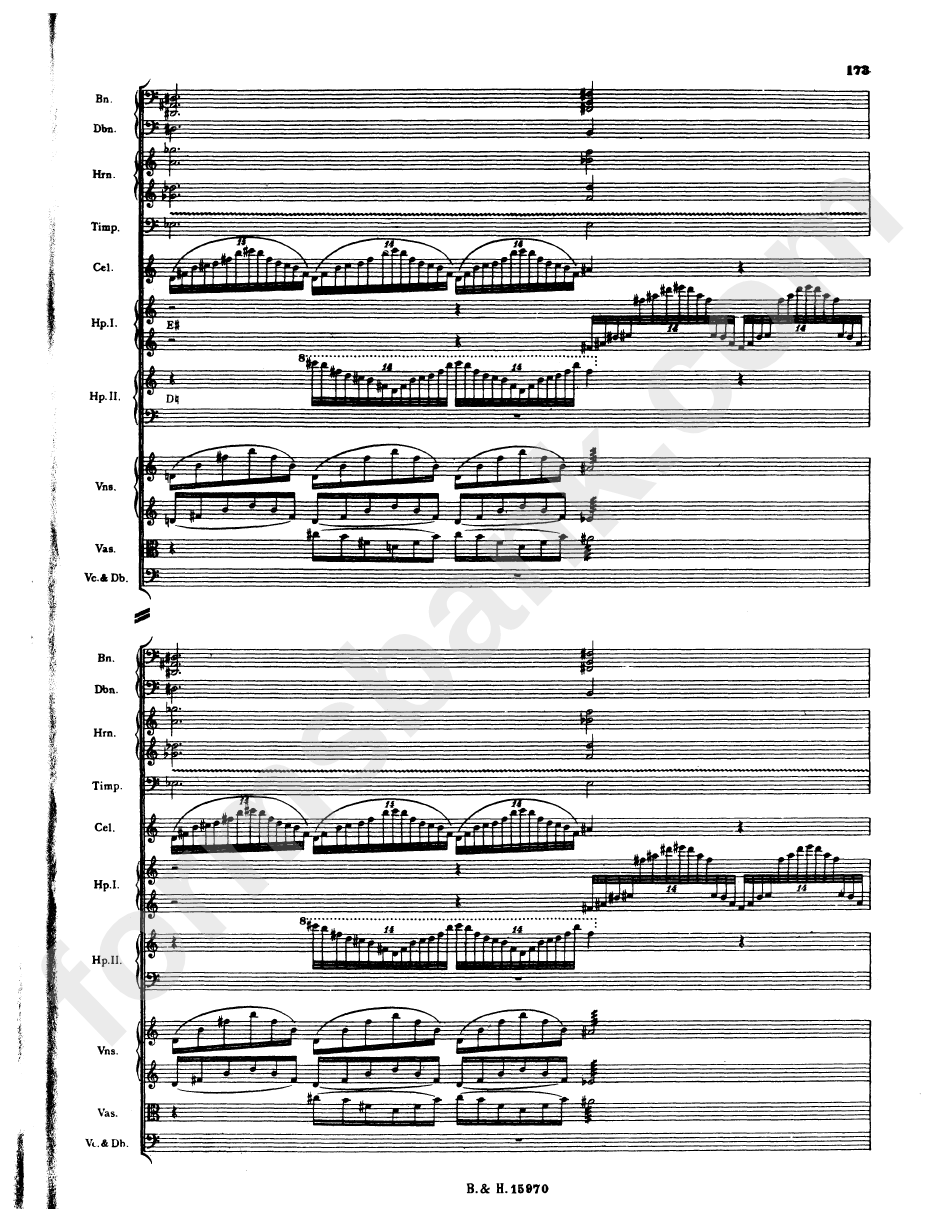Gustav Holst - Neptune, The Mystic Sheet Music