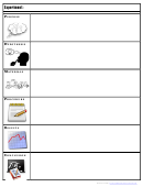Laboratory Experiment Clipart Observation Form