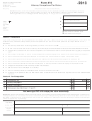 Form 472 - Attorney Occupational Tax Return - 2013