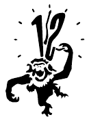 12 Monkeys Stencil Template