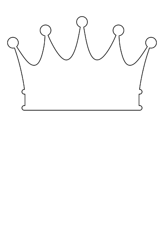 Crown Template Printable pdf