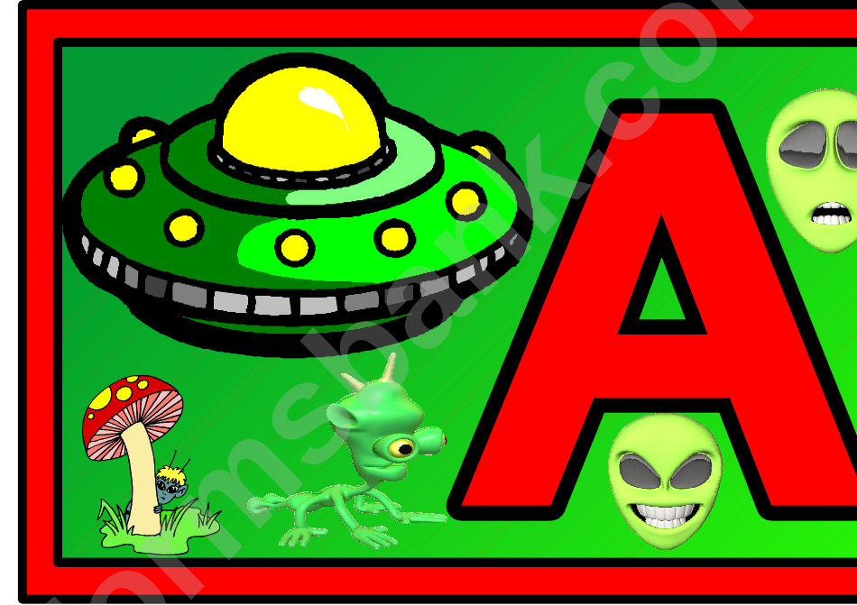 Aliens Banner Template