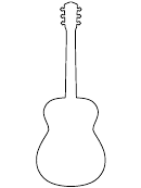 Acoustic Guitar Pattern Template