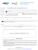 Pre-authorized Chequing Change Form