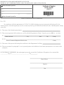 Form Dscb:15-8636 - Certificate Of Negation
