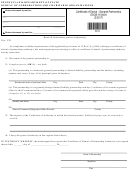 Form Dscb:15-8434 - Certificate Of Denial Of Partnership Authority