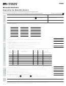 Form Ct201 - Cigarette Tax Monthly Return