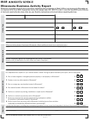 Fillable Form M4r - Minnesota Business Activity Report Printable pdf