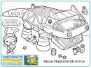 The Octonauts And The Growing Goldfish Coloring Sheet