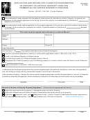 Form Dr-482hp - Application And Return For Classification/exemption Of Property As Historic Property Used For Commercial Or Certain Nonprofit Purposes