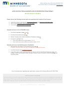 Fillable Application For Minnesota Sole Proprietor Firm Permit - Minnesota Board Of Accountancy Printable pdf