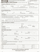 Subway Employment Application Form