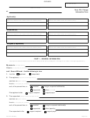Form 15a - Change Information Form