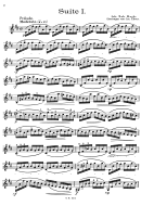 Johann Sebastian Bach - Suite I Sheet Music