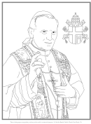 Catholic Priest Coloring Sheet