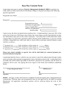 Easy Pay Consent Form