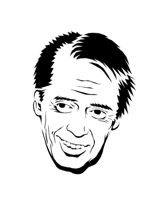 Steve Buscemi Coloring Sheet Printable pdf