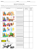 My Food Tracking Diet Log Template