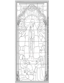 Our Lady Of Fatima Coloring Sheet